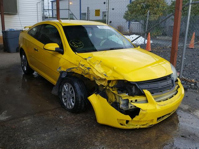 1G1AT18H897222553 - 2009 CHEVROLET COBALT LT YELLOW photo 1