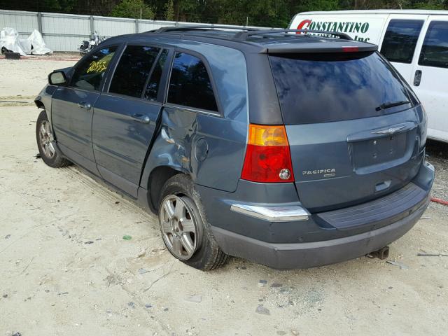 2C8GF68415R514037 - 2005 CHRYSLER PACIFICA T BLUE photo 3