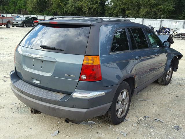 2C8GF68415R514037 - 2005 CHRYSLER PACIFICA T BLUE photo 4