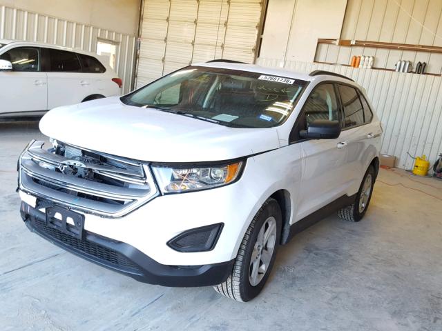 2FMPK3G94JBC37231 - 2018 FORD EDGE SE WHITE photo 2