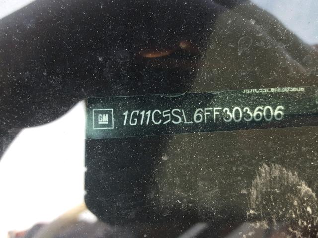 1G11C5SL6FF303606 - 2015 CHEVROLET MALIBU 1LT Марун фото 10