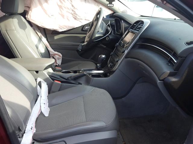 1G11C5SL6FF303606 - 2015 CHEVROLET MALIBU 1LT Марун фото 5