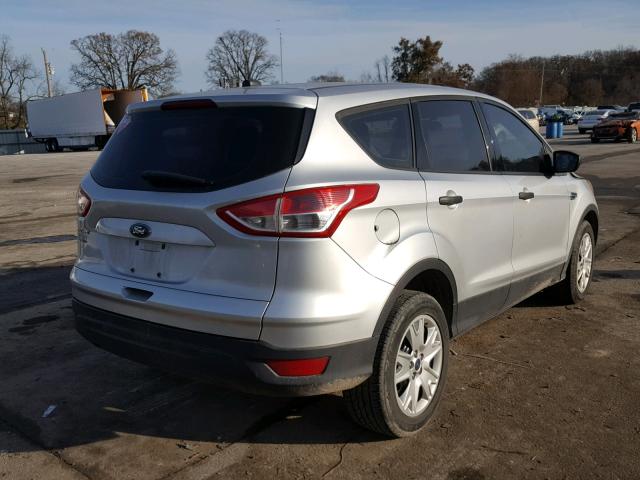 1FMCU0F7XDUA71738 - 2013 FORD ESCAPE S SILVER photo 4