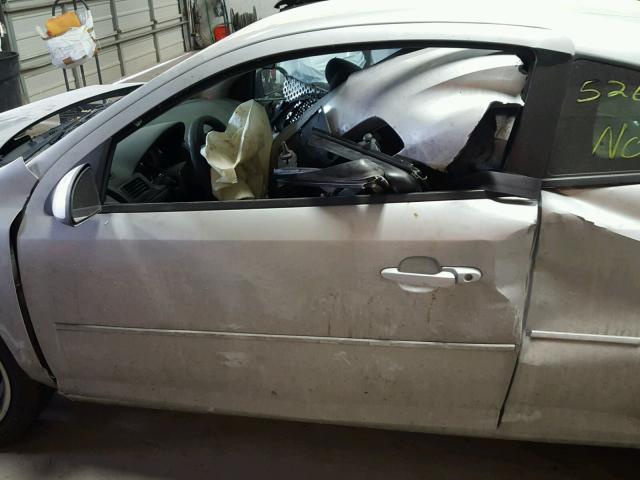 1G2AL15F877120326 - 2007 PONTIAC G5 SILVER photo 9