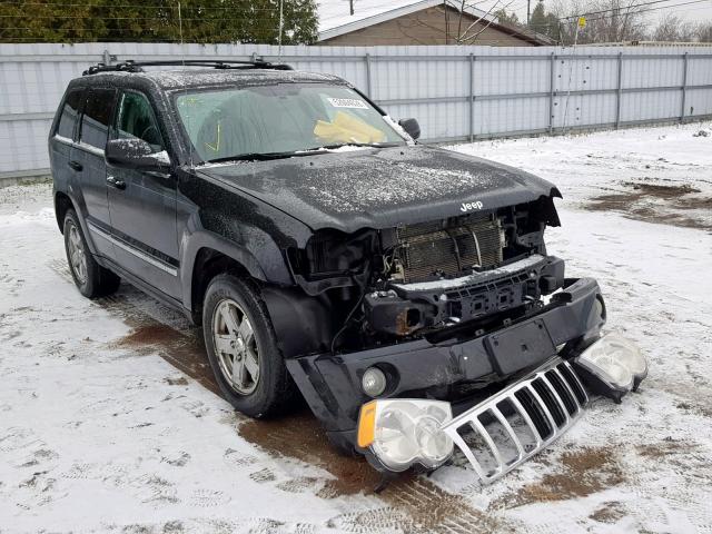 1J8HR58277C580182 - 2007 JEEP GRAND CHER BLACK photo 1