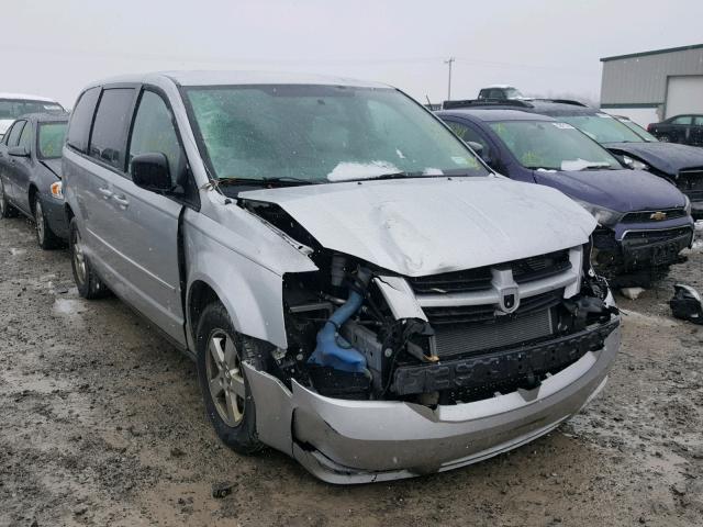 2D4RN4DE4AR145851 - 2010 DODGE GRAND CARA SILVER photo 1