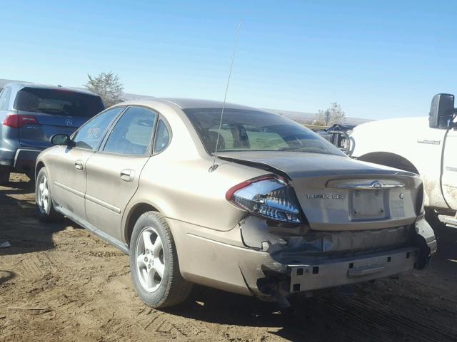 1FAFP55293G189049 - 2003 FORD TAURUS SES TAN photo 3