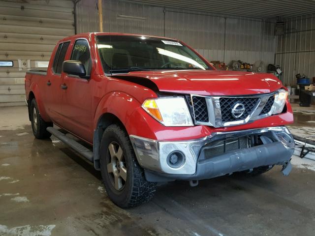 1N6AD09WX7C466668 - 2007 NISSAN FRONTIER C RED photo 1