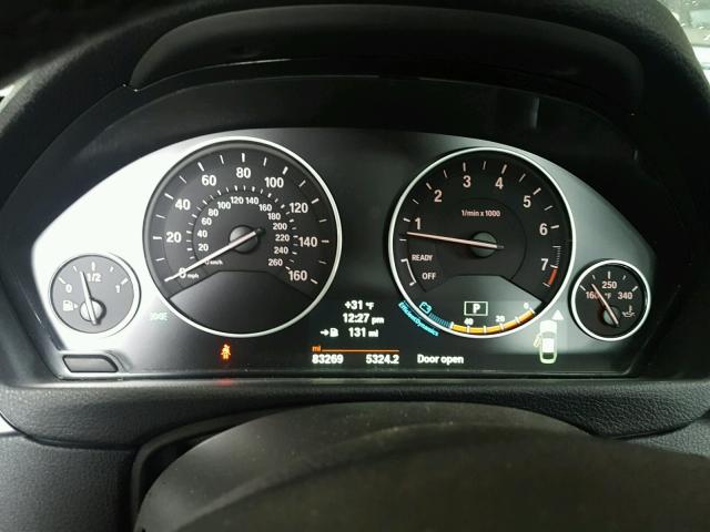 WBA3N5C57EF716110 - 2014 BMW 428 XI WHITE photo 8