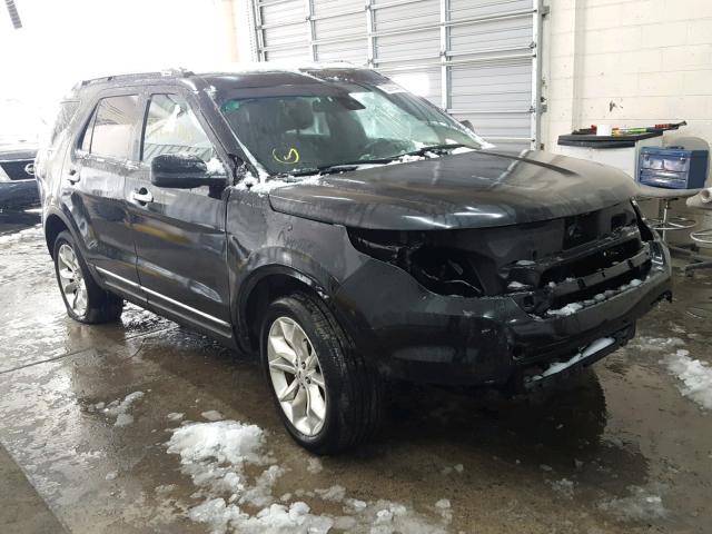 1FM5K8F84DGA82254 - 2013 FORD EXPLORER L BLACK photo 1