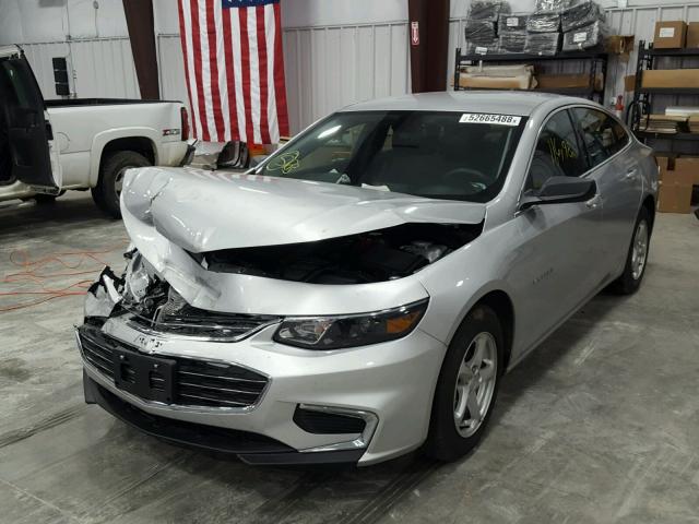 1G1ZB5ST2JF196035 - 2018 CHEVROLET MALIBU LS 银色 照片 2