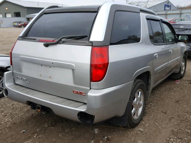 1GKET12S446189261 - 2004 GMC ENVOY XUV SILVER photo 4