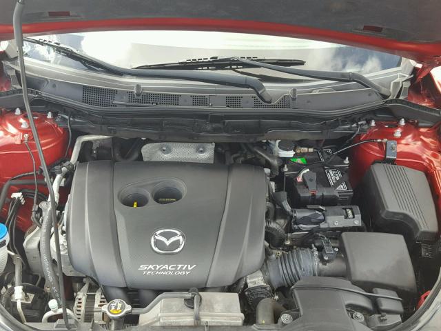 JM3KE2CY2F0454631 - 2015 MAZDA CX-5 TOURI RED photo 7