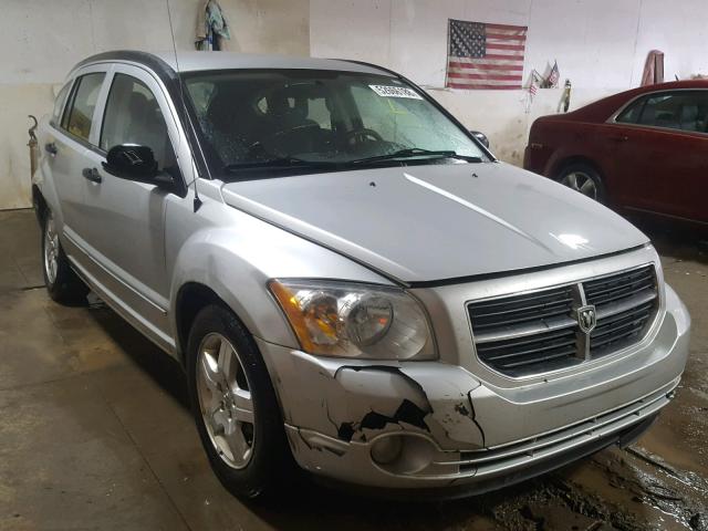 1B3HB48B98D764798 - 2008 DODGE CALIBER SX SILVER photo 1