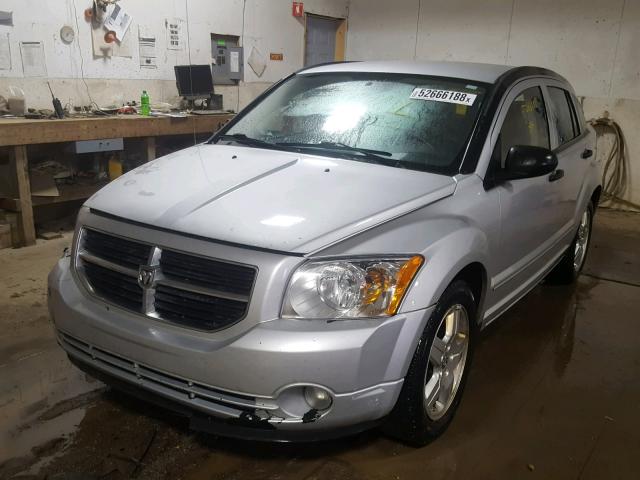 1B3HB48B98D764798 - 2008 DODGE CALIBER SX SILVER photo 2