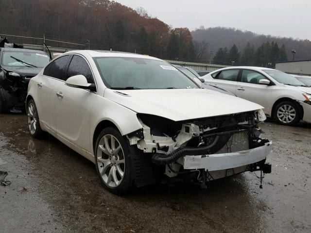 2G4GV5GVXD9249914 - 2013 BUICK REGAL GS თეთრი ფოტო 1