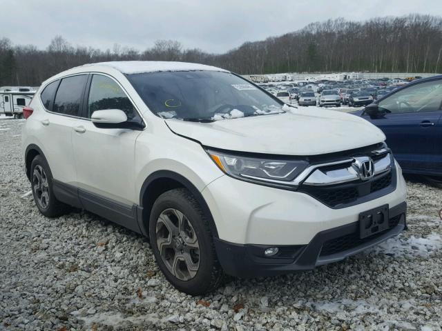 5J6RW2H84JL021973 - 2018 HONDA CR-V EXL WHITE photo 1