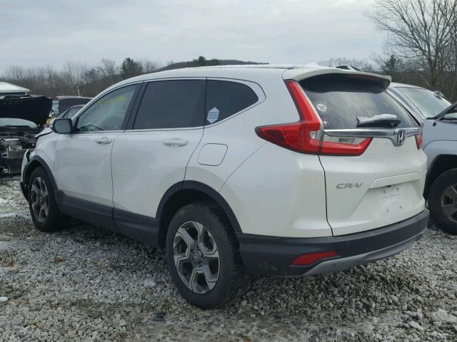 5J6RW2H84JL021973 - 2018 HONDA CR-V EXL WHITE photo 3