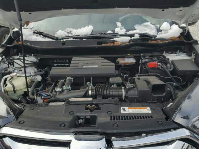 5J6RW2H84JL021973 - 2018 HONDA CR-V EXL WHITE photo 7