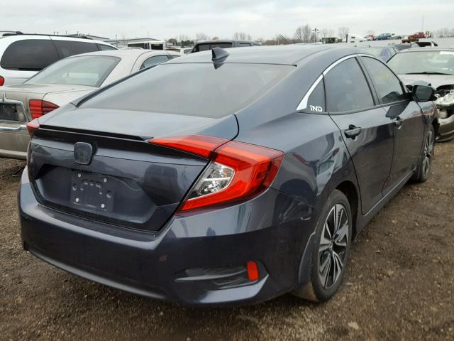 19XFC1F75GE008799 - 2016 HONDA CIVIC EXL BLUE photo 4