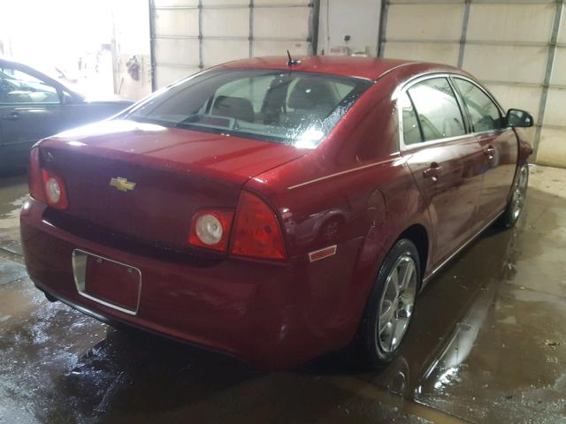 1G1ZD5EB4AF167990 - 2010 CHEVROLET MALIBU 2LT RED photo 4