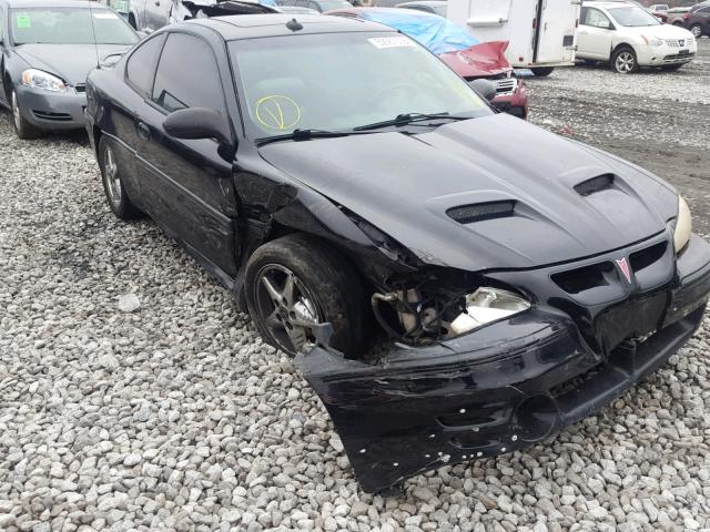 1G2NV12E14M689068 - 2004 PONTIAC GRAND AM G BLACK photo 1