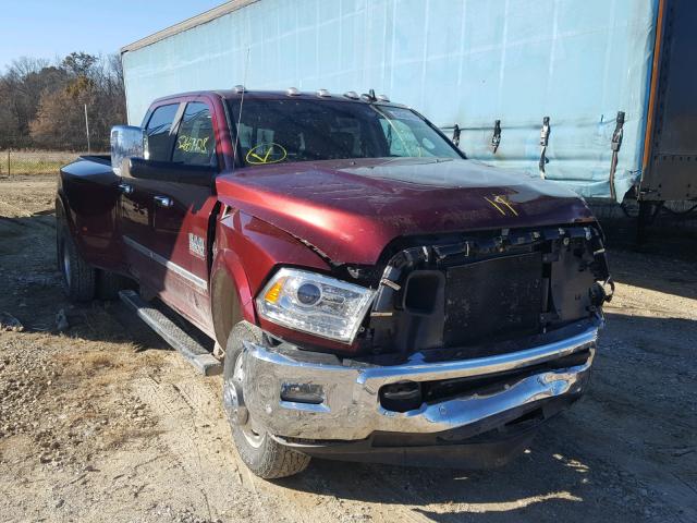 3C63RRJL3HG791090 - 2017 RAM 3500 LARAM MAROON photo 1