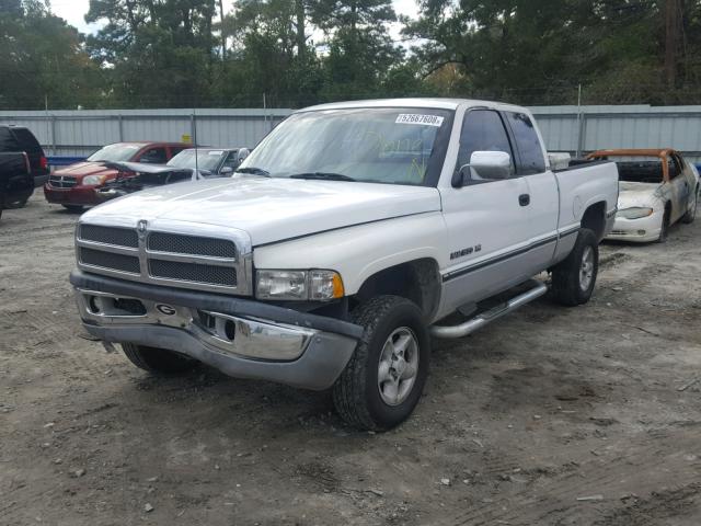 3B7HF13Y3TG177618 - 1996 DODGE RAM 1500 WHITE photo 2