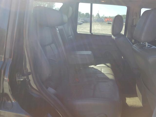 1J8HH48K66C167410 - 2006 JEEP COMMANDER BLACK photo 6