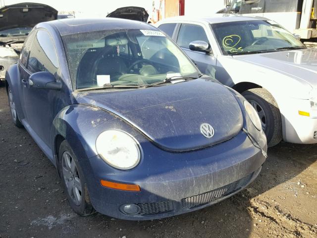 3VWRR21C06M424864 - 2006 VOLKSWAGEN NEW BEETLE BLUE photo 1