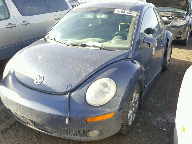 3VWRR21C06M424864 - 2006 VOLKSWAGEN NEW BEETLE BLUE photo 2