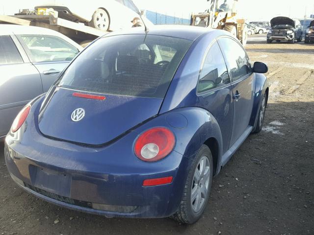 3VWRR21C06M424864 - 2006 VOLKSWAGEN NEW BEETLE BLUE photo 4