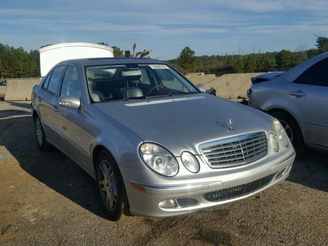 WDBUF56J56A810738 - 2006 MERCEDES-BENZ E 350 SILVER photo 1