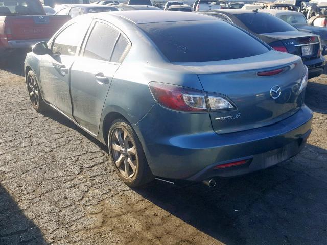 JM1BL1VG6B1416207 - 2011 MAZDA 3 I BLUE photo 3