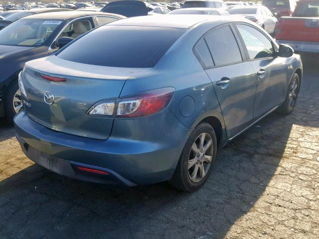 JM1BL1VG6B1416207 - 2011 MAZDA 3 I BLUE photo 4