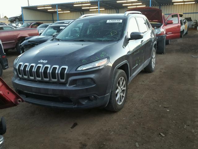 1C4PJMCB1GW321617 - 2016 JEEP CHEROKEE L BLACK photo 2