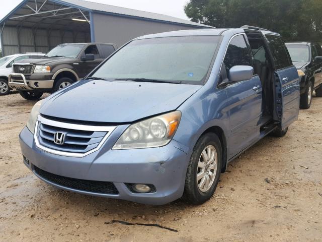 5FNRL38878B047565 - 2008 HONDA ODYSSEY TO BLUE photo 2