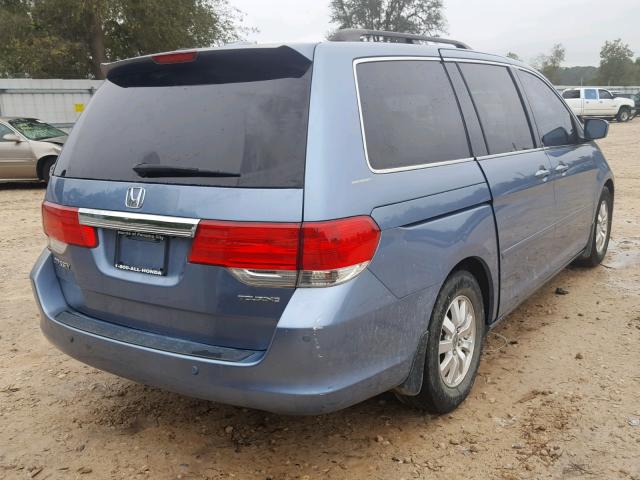 5FNRL38878B047565 - 2008 HONDA ODYSSEY TO BLUE photo 4