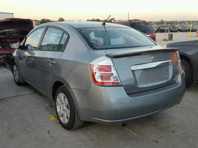 3N1AB6AP6CL774891 - 2012 NISSAN SENTRA 2.0 SILVER photo 3