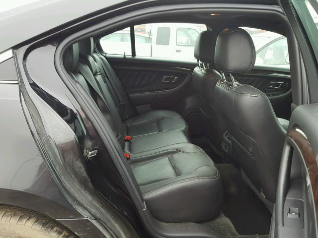 1FAHP2F84EG102476 - 2014 FORD TAURUS LIM BLACK photo 6