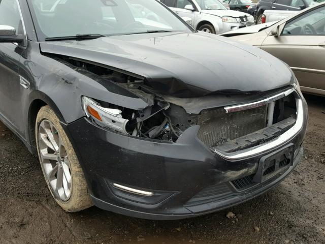 1FAHP2F84EG102476 - 2014 FORD TAURUS LIM BLACK photo 9