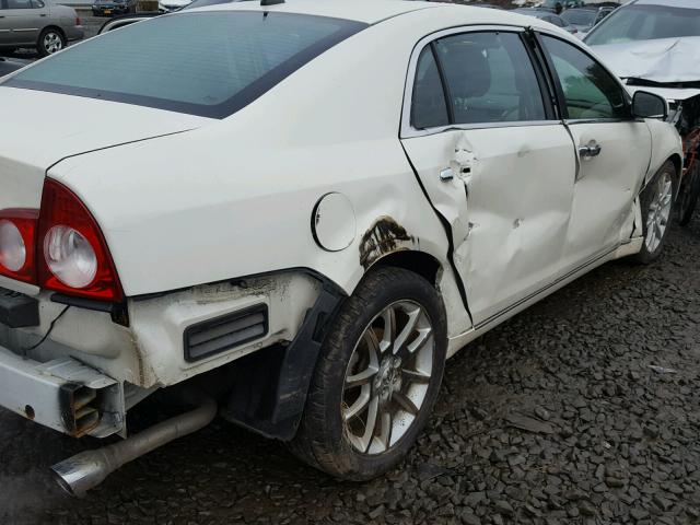 1G1ZE5E74AF246164 - 2010 CHEVROLET MALIBU LTZ თეთრი ფოტო 9