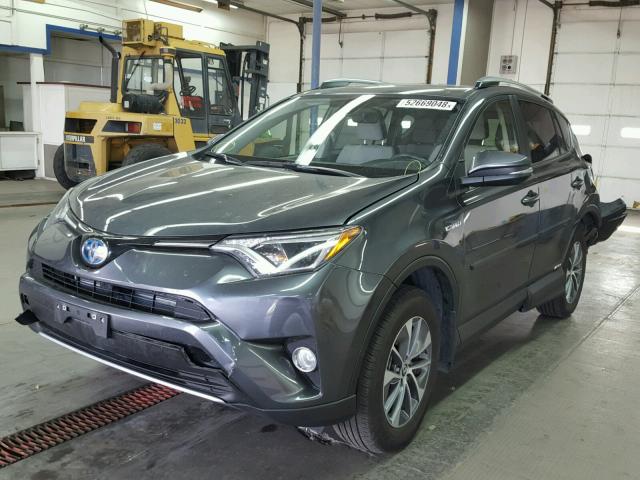 JTMRJREV9HD124737 - 2017 TOYOTA RAV4 HV LE GRAY photo 2