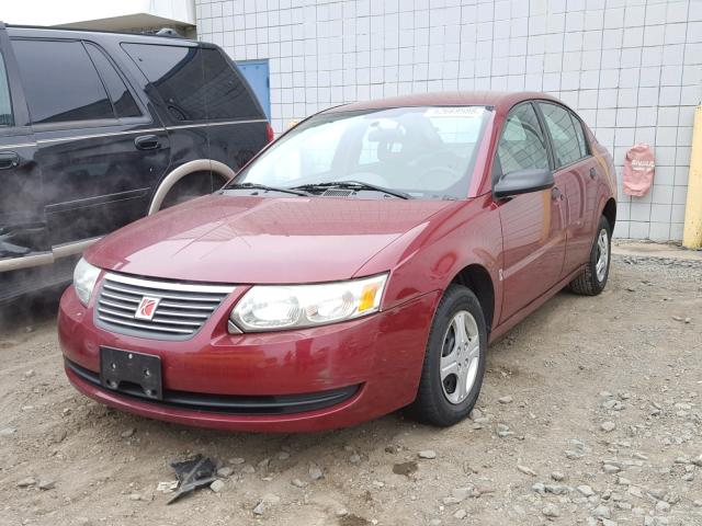 1G8AF52F55Z145131 - 2005 SATURN ION LEVEL RED photo 2