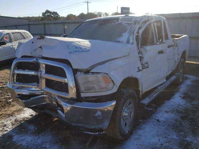 3C6UR5CL7EG300221 - 2014 RAM 2500 ST WHITE photo 2