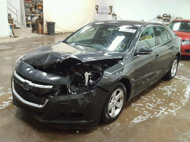 1G11C5SL0EF237620 - 2014 CHEVROLET MALIBU 1LT GRAY photo 2