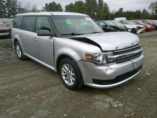 2FMGK5B86DBD26992 - 2013 FORD FLEX SE SILVER photo 1