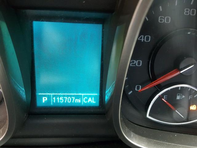 1G11C5SA0DF136087 - 2013 CHEVROLET MALIBU 1LT შავი ფოტო 8