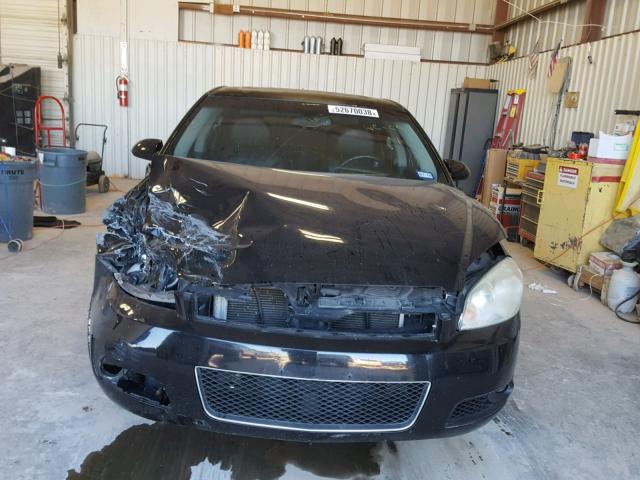 2G1WC5E35C1124574 - 2012 CHEVROLET IMPALA LTZ BLACK photo 9