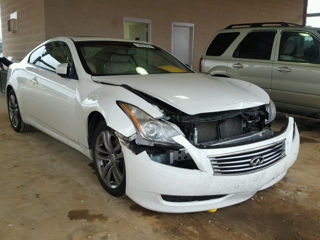 JNKCV64F79M650268 - 2009 INFINITI G37 WHITE photo 1